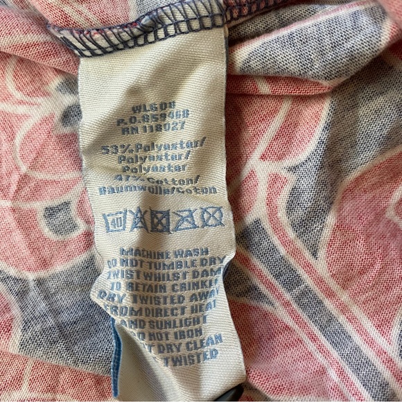 Boden Jersey Knit Floral Shirt Size 4 - Picture 4 of 4